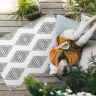 Vinylový koberec Bohatě zdobená mandala orientální vzor