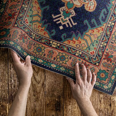 Vinylový koberec Klasický orientální květinový vzor