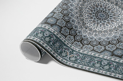 Vinylový koberec Patchwork geometrický boho vintage