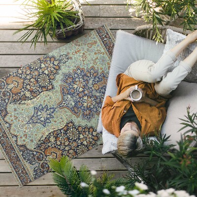 Vinylový koberec Klasické ornamentální květiny