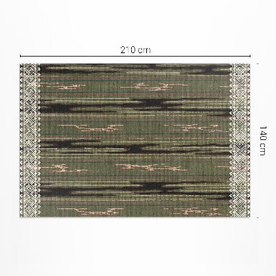 Vinylový koberec Japonský dřevoryt imitující látku