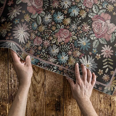 Vinylový koberec Zimolez William Morris