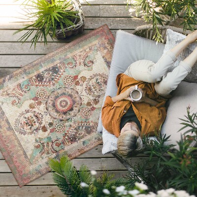 Vinylový koberec Starožitný tradiční ornamentální vzor