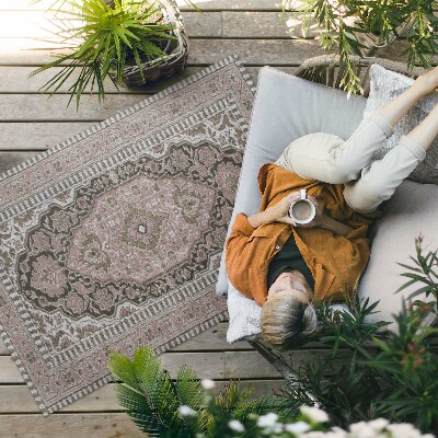 Vinylový koberec Dekorační vzor s ornamentálním detailem