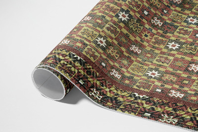 Vinylový koberec Stylový ornament nošený vintage vzor
