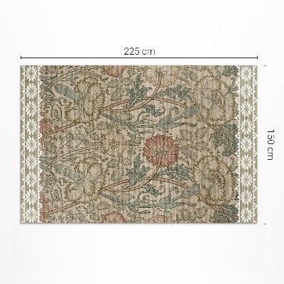 Vinylový koberec Ornamentální mozaika vintage vzor