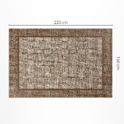Vinylový koberec Arabský ombre vintage vzor ornamentální