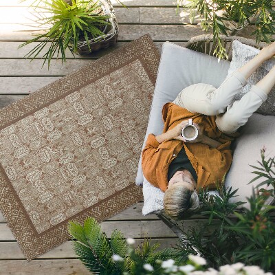Vinylový koberec Arabský ombre vintage vzor ornamentální