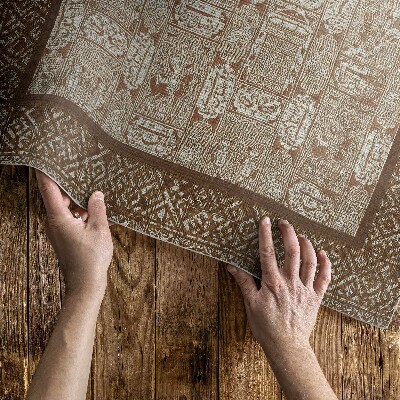 Vinylový koberec Arabský ombre vintage vzor ornamentální