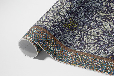 Vinylový koberec William Morris květinová zahrada