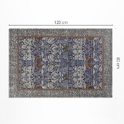 Vinylový koberec William Morris květinová zahrada