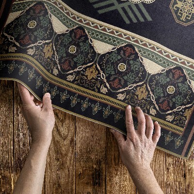 Vinylový koberec Ornamentální vzor starý styl Ornamentální vzor starý styl