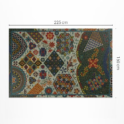 Vinylový koberec Ornamentální vzor starý styl detaily