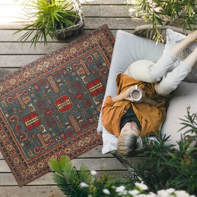 Vinylový koberec Vintage květinový ornamentální vzor Vintage květinový ornamentální vzor