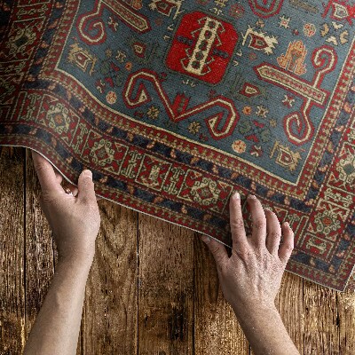 Vinylový koberec Vintage květinový ornamentální vzor Vintage květinový ornamentální vzor