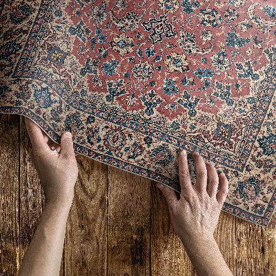 Vinylový koberec Středověký styl Alberta Racineta Starožitný design knižního obalu