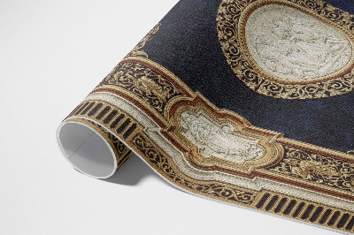 Vinylový koberec Turecký perský vzor ve vintage stylu