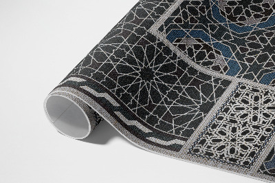 Vinylový koberec Indický design s boho ornamenty