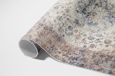 Vinylový koberec Jemní ptáci pravidelný boho vzor