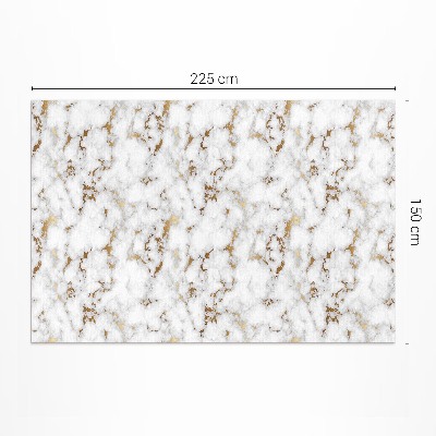 Vinylový koberec Akvarelové větve a boho listy