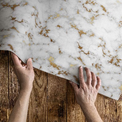 Vinylový koberec Akvarelové větve a boho listy