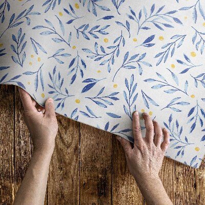 Vinylový koberec Jednoduchá proutěná ilustrace pletená