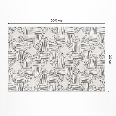 Vinylový koberec Elegantní mozaika v lesklé cihlové barvě