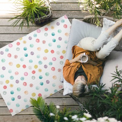 Vinylový koberec Jemné tropické listy boho vzor