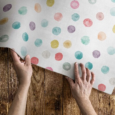 Vinylový koberec Jemné tropické listy boho vzor