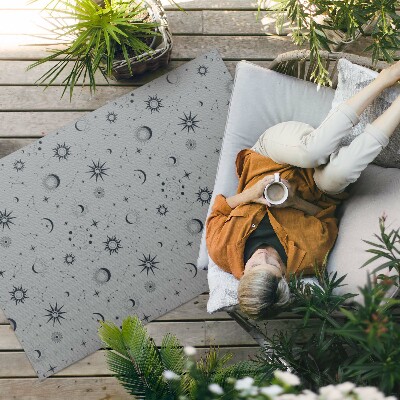 Vinylový koberec Jemný mozaikový geometrický vzor