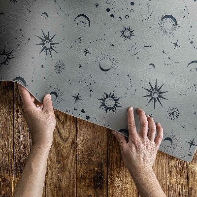 Vinylový koberec Jemný mozaikový geometrický vzor