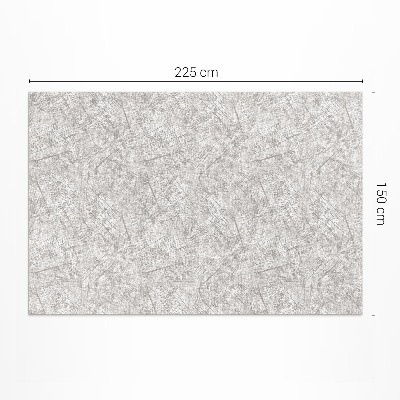 Vinylový koberec Boho vlny v pastelových barvách