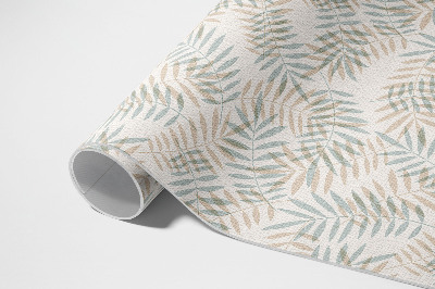Vinylový koberec Ginkgo listy v boho vintage stylu