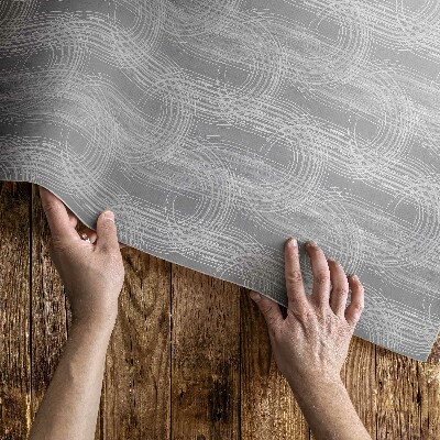 Vinylový koberec Čtyřlístek geometrický vzorovaný čtyřlístek