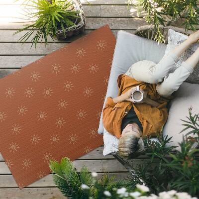 Vinylový koberec Jemné pastelové rostliny v boho stylu Jemné pastelové rostliny v boho stylu