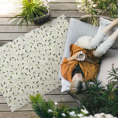 Vinylový koberec Boho design s nepravidelným prošíváním