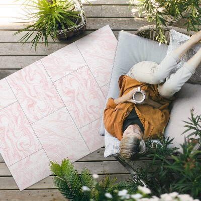 Vinylový koberec Dekorativní světlé elegantní mramorové dlaždice