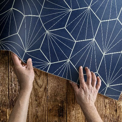 Vinylový koberec Geometrická mozaika krásné obklady