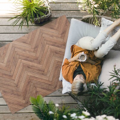Vinylový koberec Roztrhaná vintage dřevěná prkna