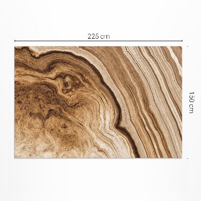Vinylový koberec Boho peří v jemném stylu