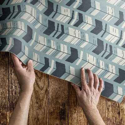 Vinylový koberec Abstraktní vlny elegantní design