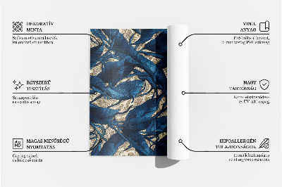 Vinylový koberec Akvarel akvarel listy jemné větve