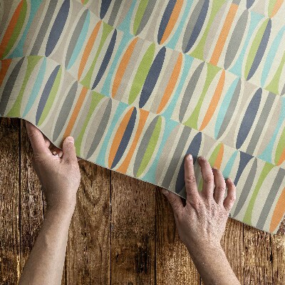 Vinylový koberec Velké bílé chryzantémy na pastelovém pozadí