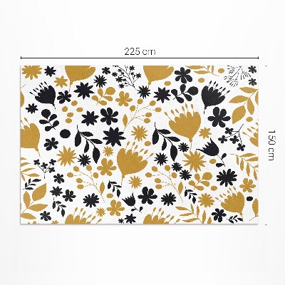 Vinylový koberec Palmové větve tropické listy