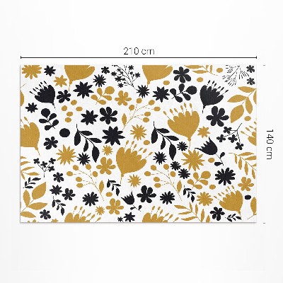 Vinylový koberec Palmové větve tropické listy