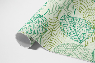 Vinylový koberec Vinné listy v indigové akvarelové barvě