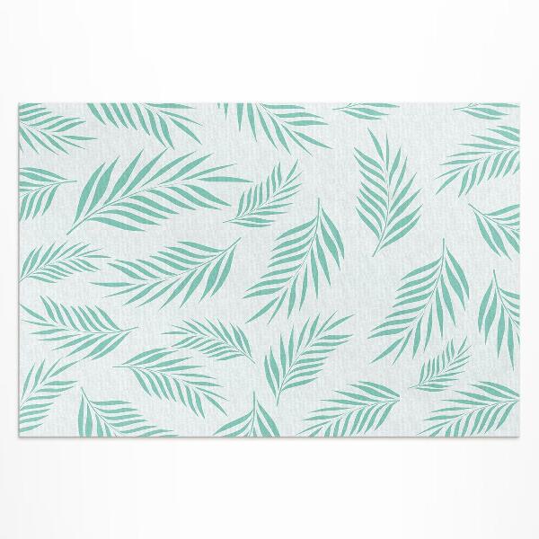 Vinylový koberec Kompozice divokých květin a listů