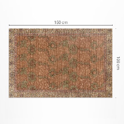 Vinylový koberec Starožitný béžový vzor