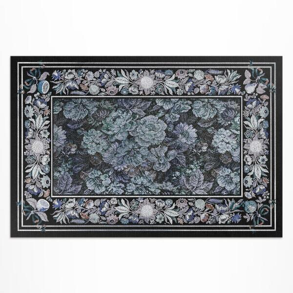 Vinylový koberec Ornamentální retro květinový vzor