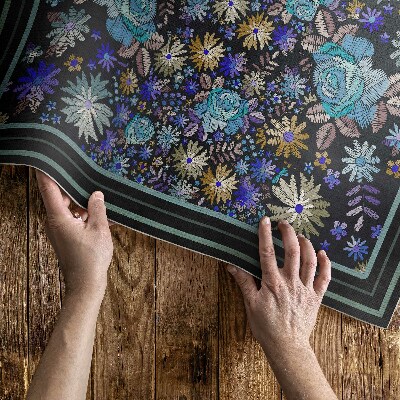 Vinylový koberec Hippie vzor Sir Matthew Digby Wyatt